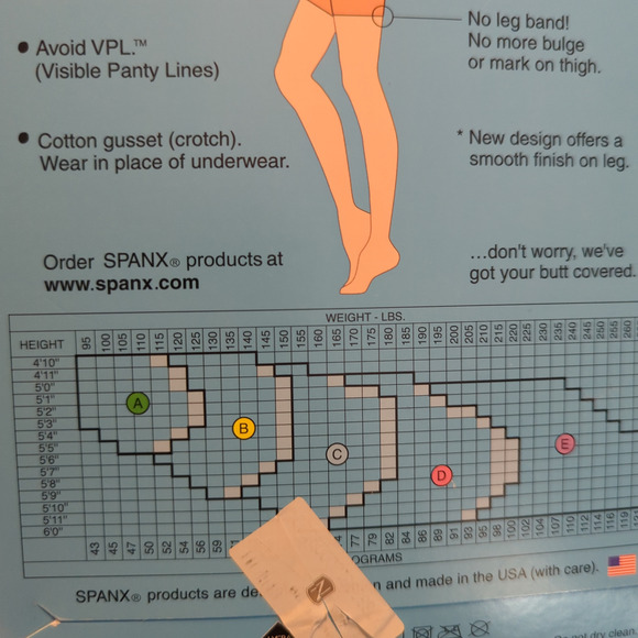 SPANX Power Panties Performance Underwear Bare Plus Size D - Picture 7 of 7